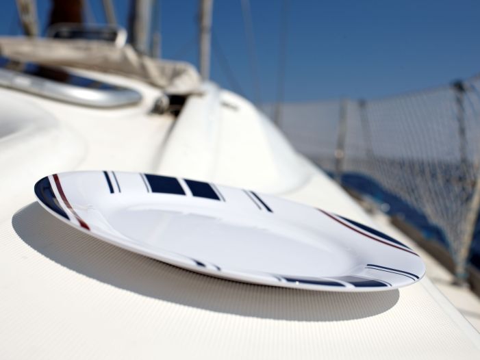 MONACO тарелка обеденная с нескользящей основой, набор 6 шт.