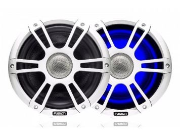 Морські коаксильні колонки Fusion серії Signature SG-FL88SPW 8.8'' 330 Вт, з LED-підсвіткою, білі
