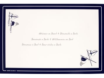 WELCOME набір нековзних килимків, 6 шт.