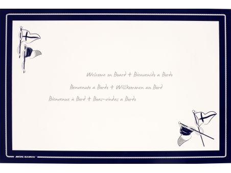 WELCOME набір нековзних килимків, 6 шт.