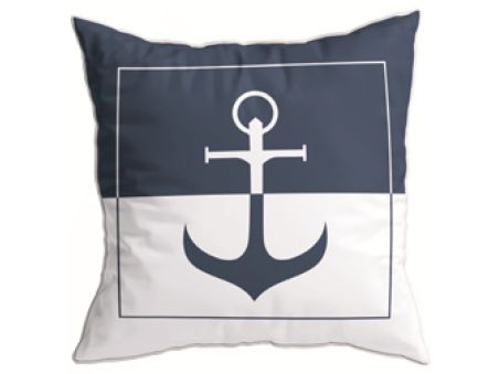 SANTORINI декоративні подушки (2 шт.) Anchor Blue, сині 40 x 40 см.