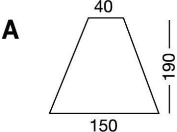 Простынка на резинке, форма кровати по схеме A, White