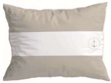 SANTORINI декоративні подушки (2 шт.) Flag I Beige, бежеві 40 x 30 см.