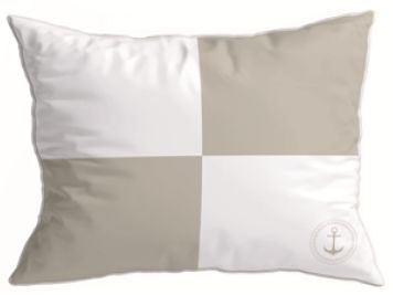 SANTORINI декоративні подушки (2 шт.) Flag II Beige, бежеві 40 x 30 см.