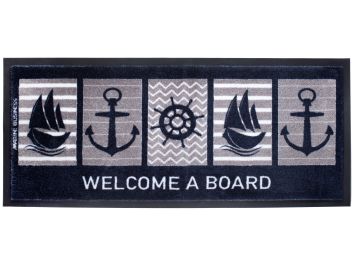 WELCOME Килимок вхідний "BOAT", 120 x 45 см.