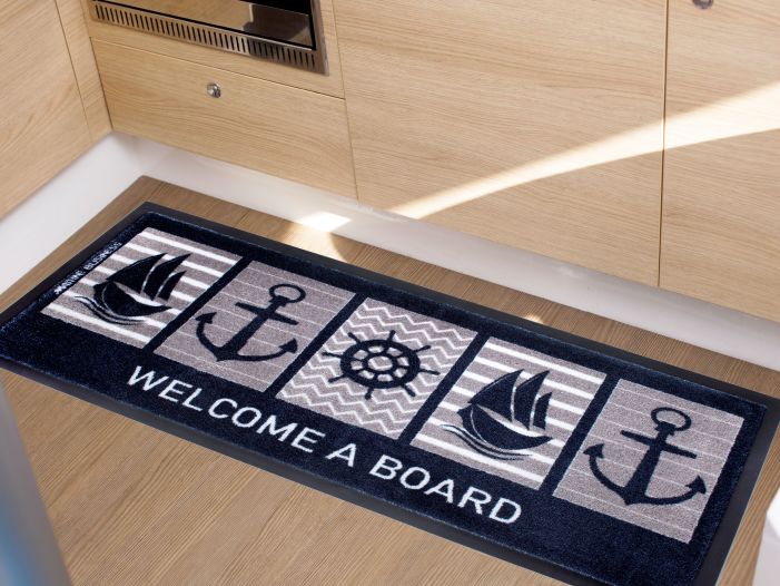 WELCOME Килимок вхідний "BOAT", 120 x 50 см.