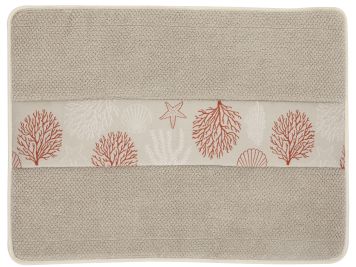 IBIZA Килимок у душову "Ibiza Beige" 60x45 см., з нековзною основою