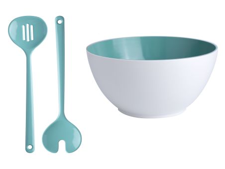 SUMMER Acqua салатниця зі столовими приборами ☀