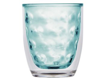 HARMONY склянки для води/соку з подвійними стінками, колір морської хвилі, набір 6 шт
