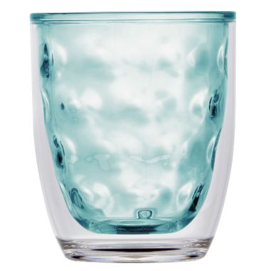 HARMONY склянки для води з подвійними стінками, колір морської хвилі, набір 6 шт.