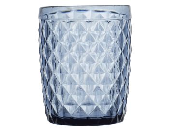 HARMONY Склянки для води/соку кристальні, сині, набір 6 шт