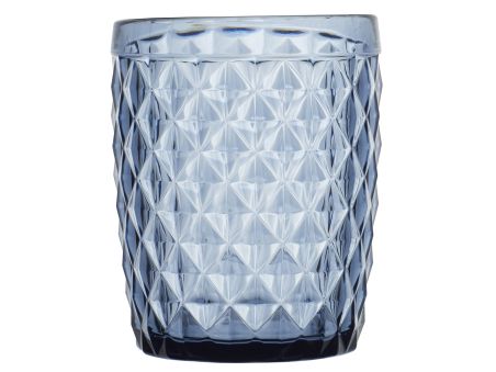 HARMONY Склянки для води/соку кристальні, сині, набір 6 шт