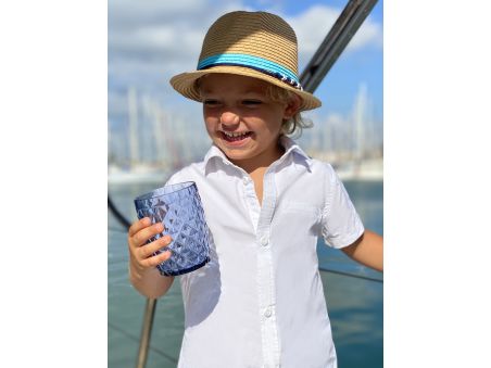 HARMONY Склянки для води/соку кристальні, сині, набір 6 шт