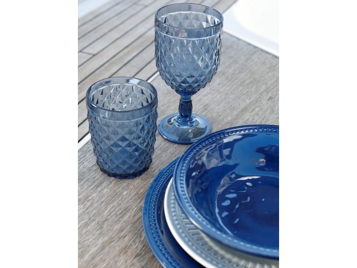 HARMONY тарілка обідня, синя, набір 6 шт