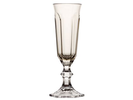 BALI Склянки для шампанського, димчасті, набір 6 шт.