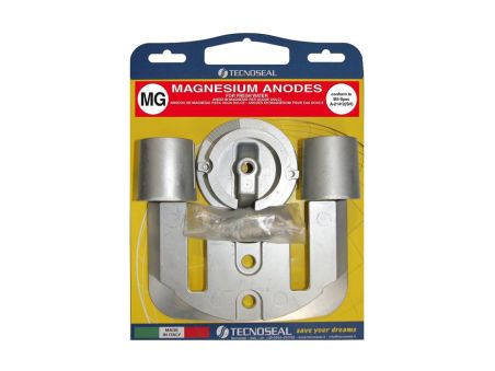 Комплект магниевых  анодов для Bravo on Mercury - Mercruiser