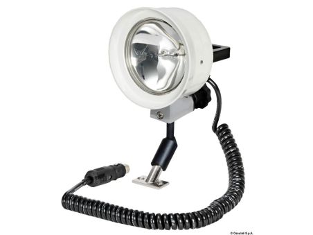 Прожектор дальнего света Utility 100 Вт, настенное крепление, ручное управление, 12 В, Osculati.