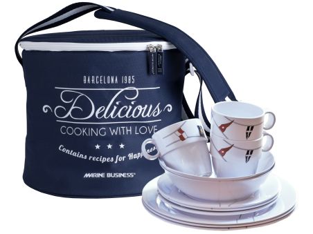 REGATA набір посуду з нековзною основою на 4 персони, 16 предметів REGATA набір посуду з нековзною основою на 4 персони, 16 предметів