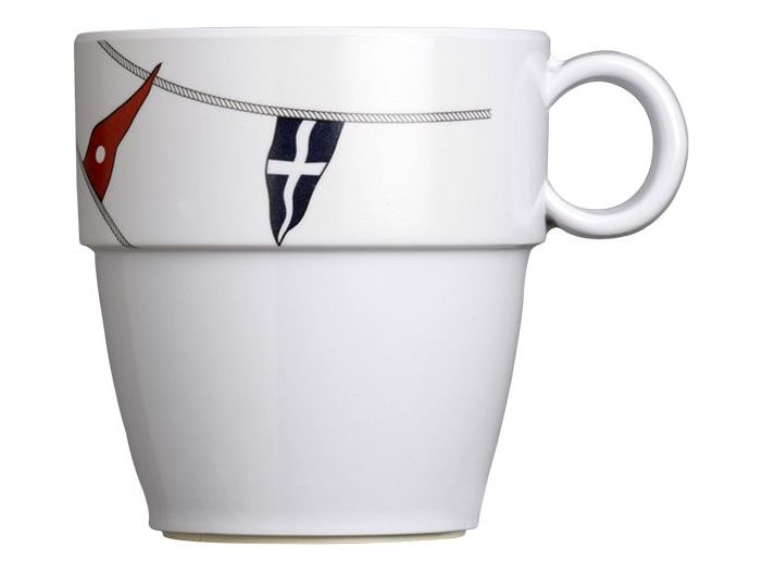 REGATA набір посуду з нековзною основою на 4 персони, 16 предметів