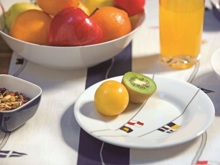 REGATA набір посуду з нековзною основою на 4 персони, 16 предметів