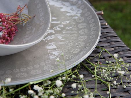 ROSETTE тарілка обідня, кокосова набір 6 шт. ROSETTE тарілка обідня, кокосова набір 6 шт.