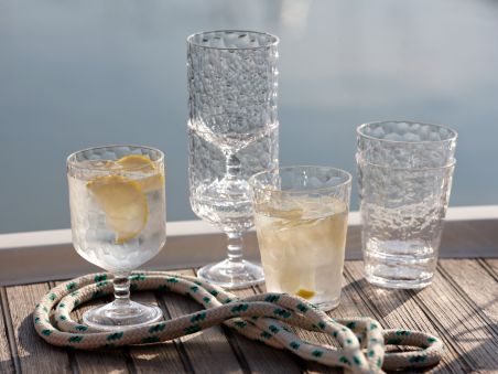 PARTY склянки для води, прозорі, набір 12 шт.