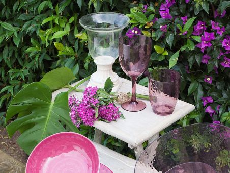 ROSETTE Набір склянок для води, пурпурні, набір 6 шт. ROSETTE Набір склянок для води, пурпурні, набір 6 шт.