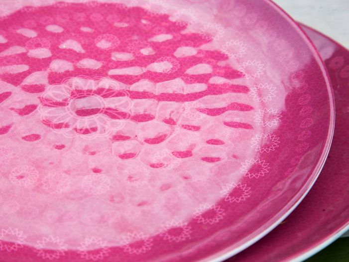 ROSETTE тарілка десертна, пурпурна набір 6 шт.