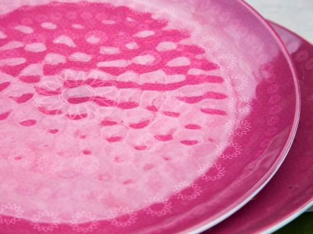 ROSETTE тарілка десертна, пурпурна набір 6 шт.