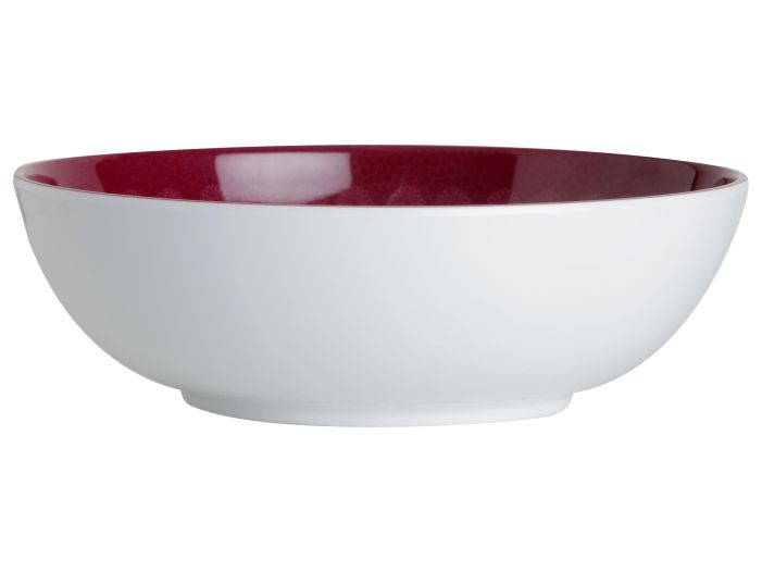 ROSETTE тарелка глубокая, пурпурная набор 6 шт.