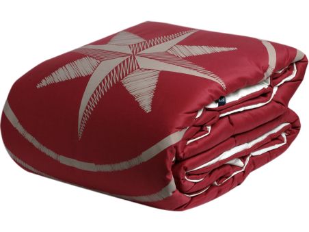 FREE STYLE двуспальное одеяло, бордовое, 270x240 см
