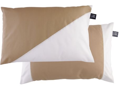 WATERPROOF Водовідштовхувальні подушки (2 шт.) 60х40 см., бежеві з білим