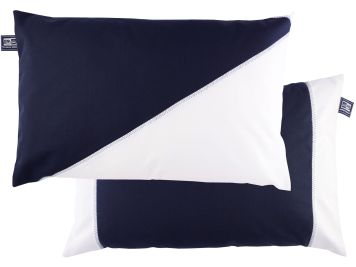 WATERPROOF Водоотталкивающие подушка (2 шт.) 60х40 см., синяя с белым