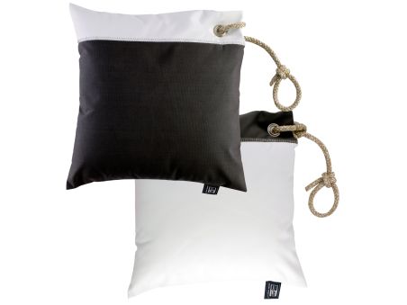 WATERPROOF Водовідштовхувальні подушки (2 шт.) 40х40 см., темно-сірі з білим