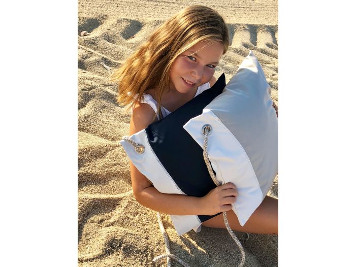 WATERPROOF Водовідштовхувальні подушки (2 шт.) 40х40 см., сірі з білим