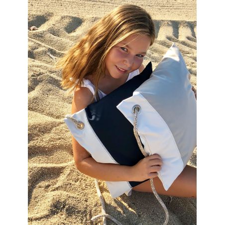 WATERPROOF Водовідштовхувальні подушки (2 шт.) 40х40 см., сірі з білим