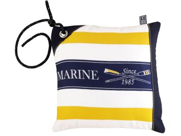 SPIRIT Водовідштовхувальна подушка (1шт), біла з жовтими смугами, 40 х 40 см.