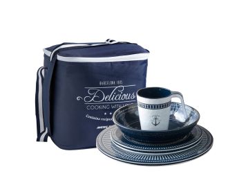 SAILOR SOUL Набір яхтового посуду на 6 персон ⚓, 24 предмета