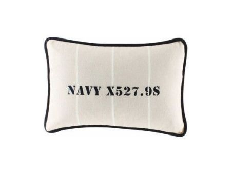 FREE STYLE декоративная подушка, бежево-синяя, 30 x 40 см