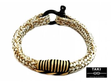 Яхтовий браслет TAKI Typhoo beige