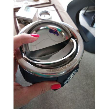 WINDPROOF Anchor попільничка синя з якорем, замінник шкіри