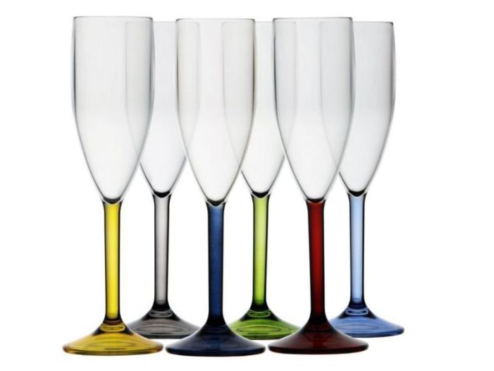 Подарунковий набір PARTY: Келихи для шампанського та келихи для вина