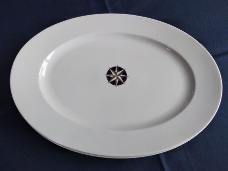 Азимут  Набір сервірувальних тарілок, кераміка 32см, 3шт