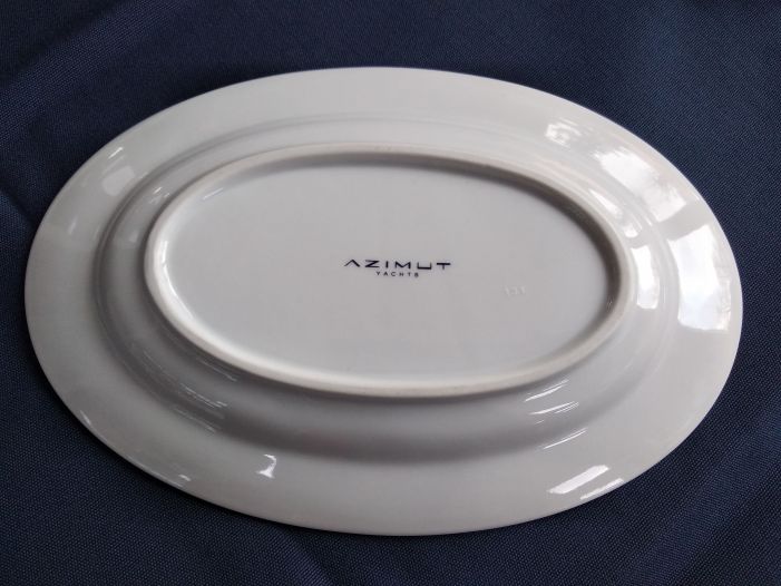 Азимут Набір сервірувальних тарілок, кераміка 22см, 3шт
