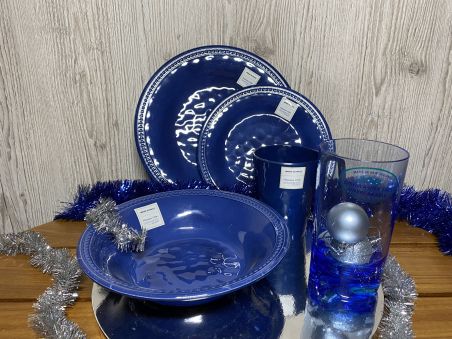 Подарунковий набір тарілок на 4 персони HARMONY та склянки 16шт. Подарунковий набір тарілок на 4 персони HARMONY та склянки 16шт.