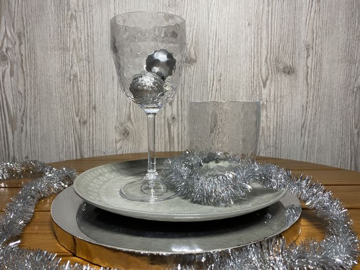 Подарунковий набір посуду ROSETTE кокосовий 18шт.