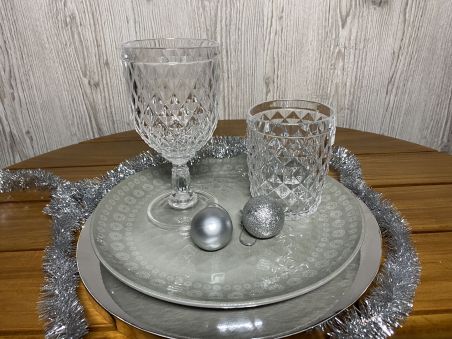 Подарунковий набір посуду HARMONY кристальний 18шт. Подарунковий набір посуду HARMONY кристальний 18шт.