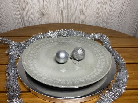 Подарунковий набір посуду HARMONY кристальний 18шт.