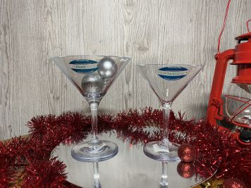 Набір для коктелей та десертів: Келихи 355мл - 6шт та келихи 296мл - 6шт