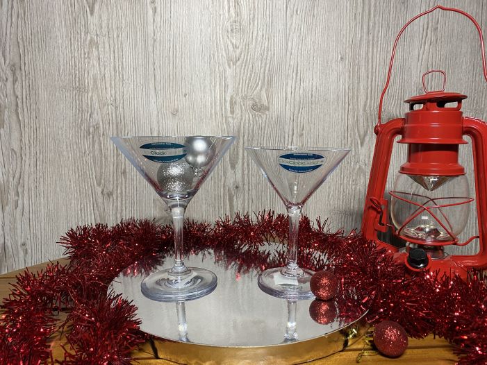 Набір для коктелей та десертів: Келихи 355мл - 6шт та келихи 296мл - 6шт